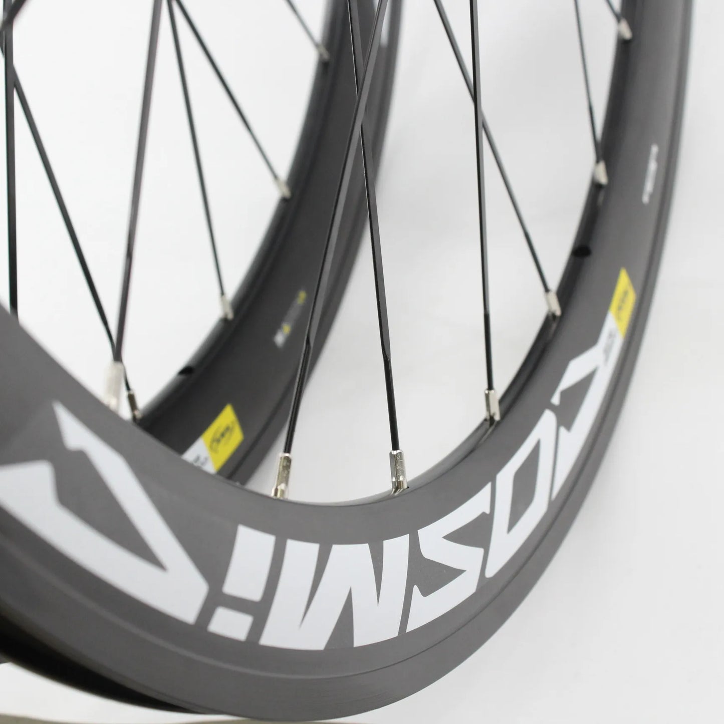New White Black Gray 700C 50mm Road bike alloy bicycle wheelset clincher rims V Disc brake Thru Axle center lock hubs wheels