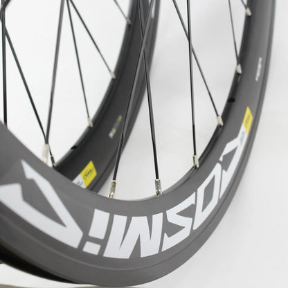 New White Black Gray 700C 50mm Road bike alloy bicycle wheelset clincher rims V Disc brake Thru Axle center lock hubs wheels