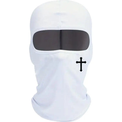 Christian Balaclava Cross Ski Mask Full Face Mask Cover Faith Shiesty Jesus Face Cover Breathable Men Women Sports Motorcycling