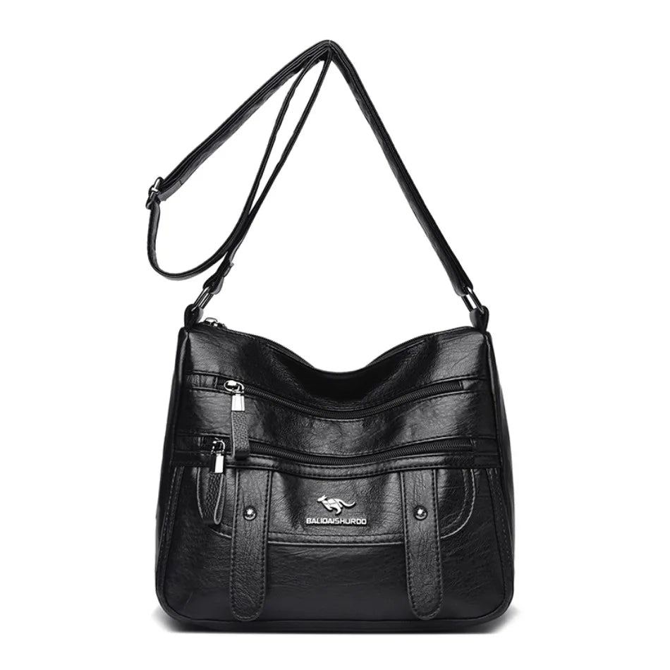High Quality Pu Leather Messenger Crossbody Bags for Women Luxury Designer Hand Bags Purses Ladies Shoulder Bags Sac A Mian 2025