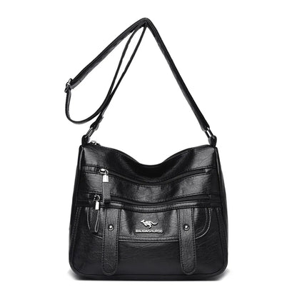 High Quality Pu Leather Messenger Crossbody Bags for Women Luxury Designer Hand Bags Purses Ladies Shoulder Bags Sac A Mian 2025