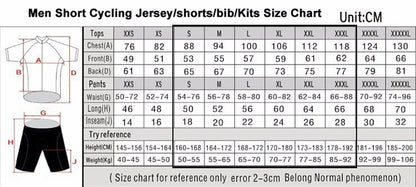 Team Ride with Pride Cycling Jersey Set, Road Bike Equipment, Men's Cycling Shirt, Quick Dry Bicycle Clothes, New