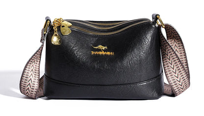 100% Cow Leather High Quality Handbag Purse Women Bag Trend Luxury Designer Shoulder Crossbody Sac Ladies Branded Fashion Totes