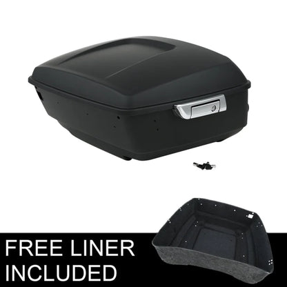 Motorcycle 13.7" King Trunk For Harley  Touring Ultra Limited Street Glide Road King Road Glide Electra 2014-2025