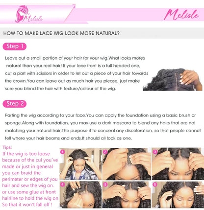 360 Full HD Lace Frontal Wig Human Hair 4C Edges Invisible Strap Glueless Kinky Straight Wig With Kinky Curly Baby Hair