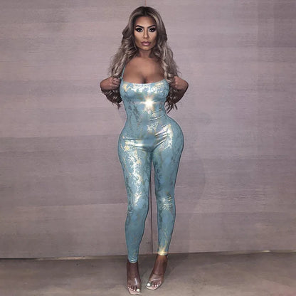 Yoga High Waist Slim Sports Sleeveless Jumpsuit Sexy Backless Bodysuit Women 2025 Summer Shapewear Overall Outfit Fashion Romper