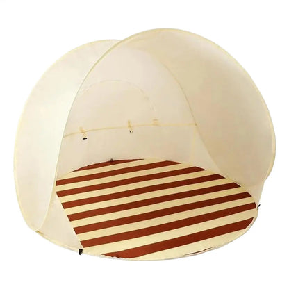 Portable Camping One Click Open 3-4 People Tent Large Space Sunshade Outdoor Beach Sun Shelter Tent Garden Beach Tent