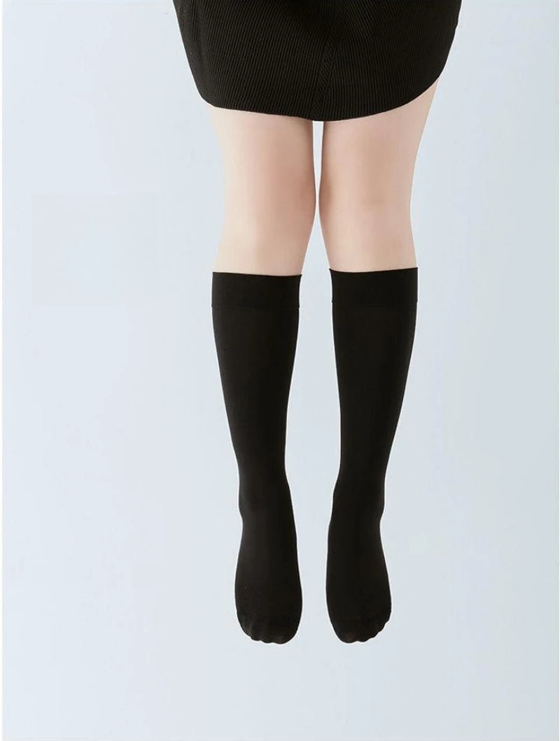 DOIAESKV Plus Size Women Stockings Over Knee Socks Thigh High Socks Large Size Female Stockings Long Socks Women's Stockings