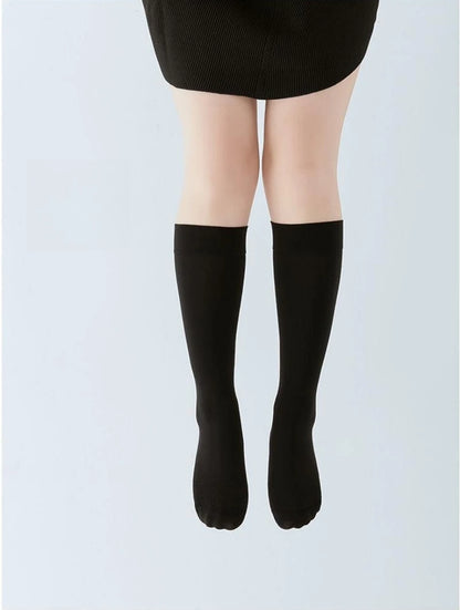 DOIAESKV Plus Size Women Stockings Over Knee Socks Thigh High Socks Large Size Female Stockings Long Socks Women's Stockings