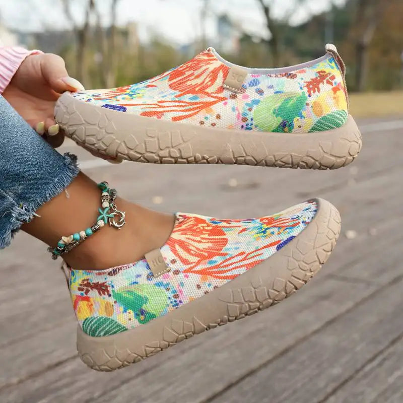 Summer New Low Cut Comfortable Womens Sports Shoes Original Retro Lightweight Running Shoes Flexible Support Casual Shoes