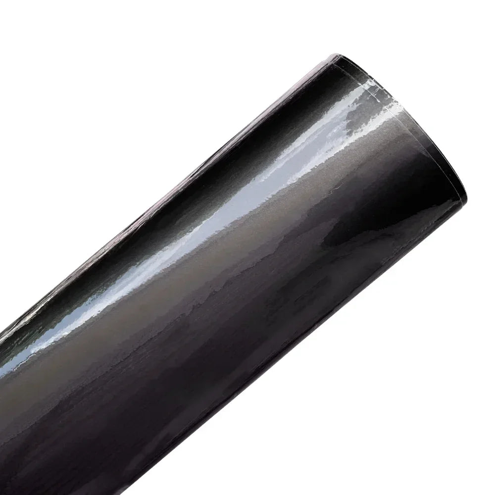 Car Stickers DIY Self Adhesive Glossy Films Gray Silver Red Wrap Vinyl Film Waterproof Anti Scratch Sticker for Car Accessories