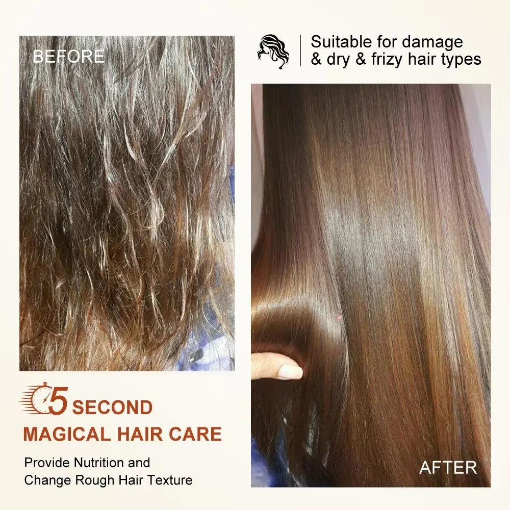 PURC Argan Oil Hair Mask Repair Damaged Frizz Masks Nourishing Smoothing Magic Hair Treatment Conditioner Hair Care