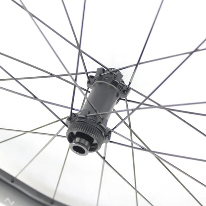 Newest 700C Cyclocross Travel Gravel Road Bike Full Carbon Fibre Bicycle Disc brake Wheelset carbon clincher tubeless rims wave