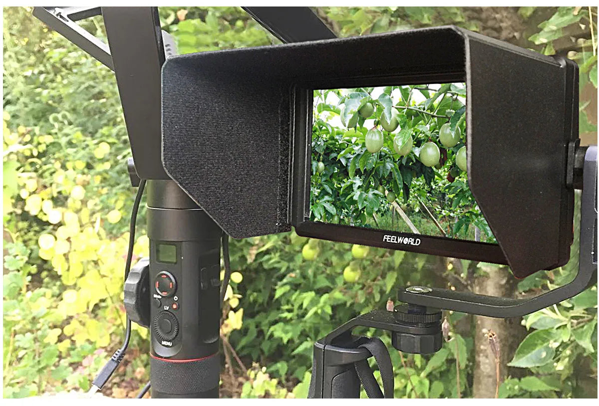 FEELWORLD FW568 V3 6 Inch 3D LUT DSLR Camera Field Monitor IPS Full HD1920 1080 Support HDMI Output With Tilt Arm for Gimbal Rig