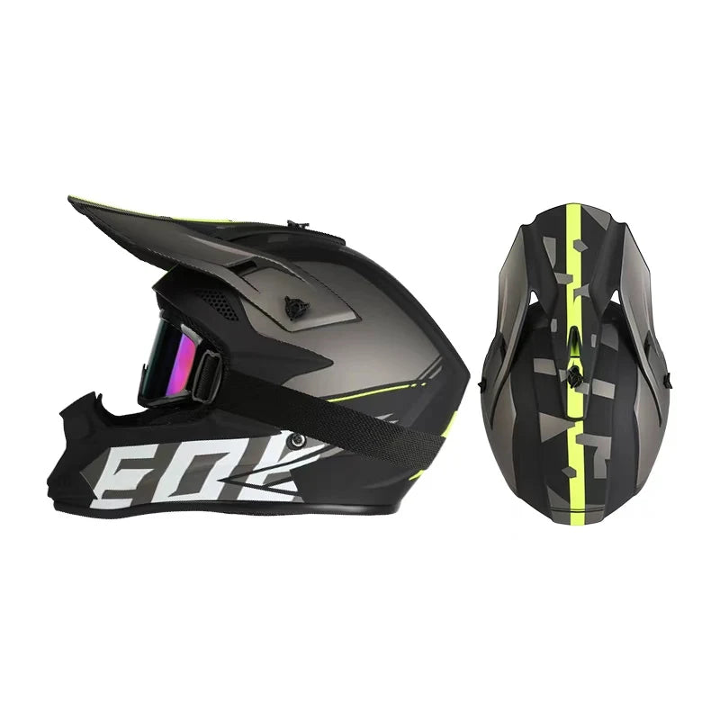 Popular off-road motorcycle helmets with personalized full face helmets suitable for adult and children's racing original helmet