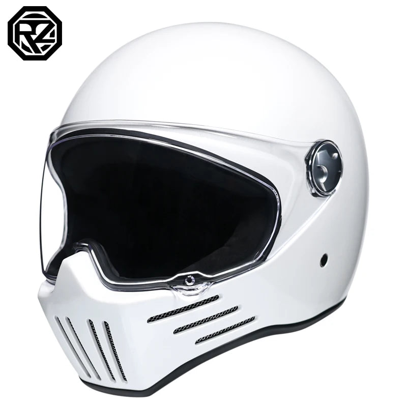 ORZ-728 Full Face casco moto Helmet Vintage Chopper Retro Helmet capacete de motocicleta modular helmet DOT