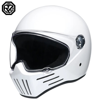 ORZ-728 Full Face casco moto Helmet Vintage Chopper Retro Helmet capacete de motocicleta modular helmet DOT