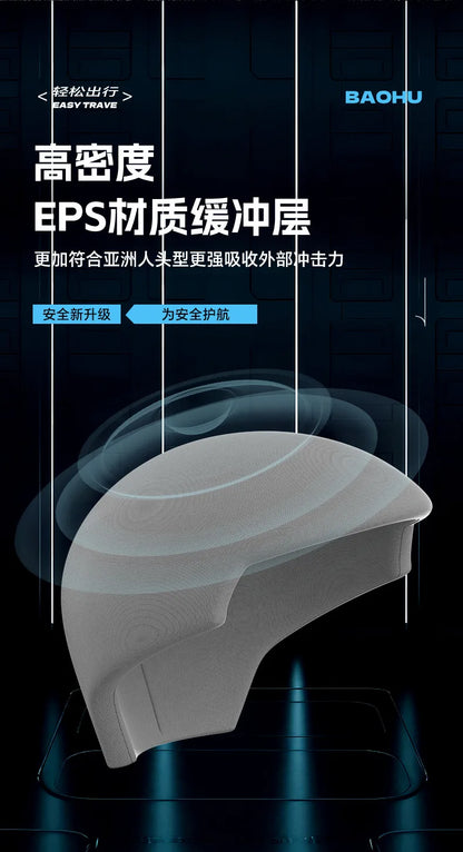 Motorcycle Electric Bicycle Men's and Women's Universal Safety Helmet Winter All Season Universal Half Helmet helm motorcycle