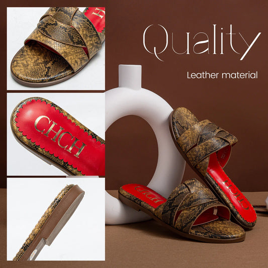 Fashionable Classic Design Women's New Slippers Outdoor Flat Bottom Beach Tourism Summer Women's Slippers