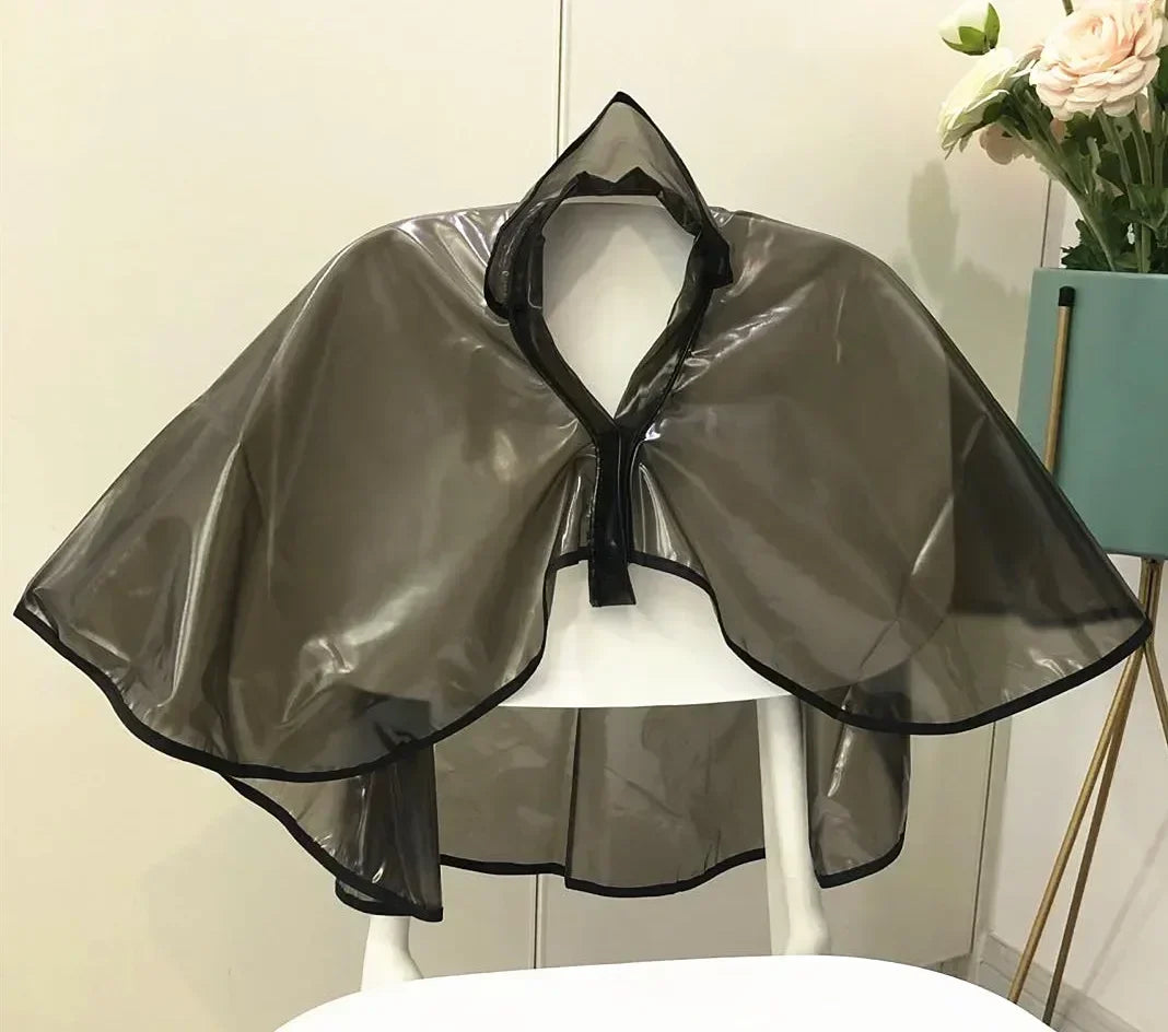 Hair Cutting Collar Waterproof Colouring Cape Barber Cloth Hairdressing Hair Dye Gown Perm Baking Oil Cape Tool Haircut Cape
