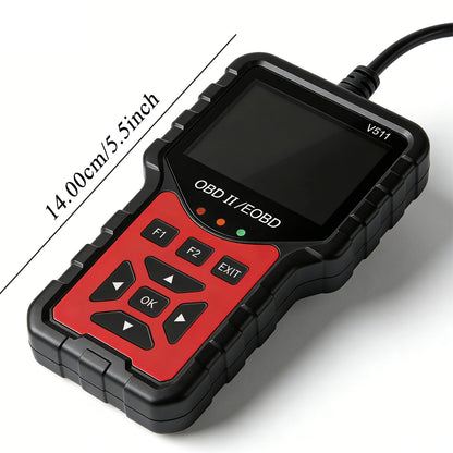 2025 New Model, Supports 8 Languages, Professional Obd2 Car Diagnostic Tool, Direct Sales from the Manufacturer, V511 Professional Code Reader and Scan Tool, Clears Fault Codes, Real-Time Data Stream, Enhanced Engine Fault Co