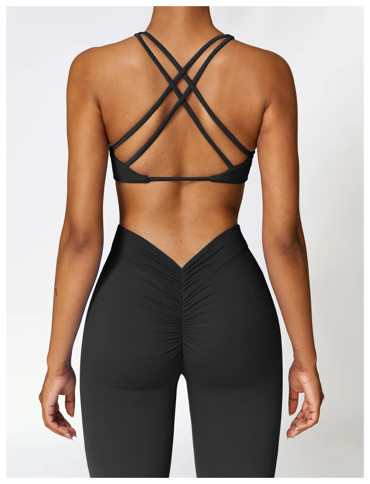 New Yoga Pants Flare Leggings Women High Waist Wide Leg Pants Women Gym Fitness Sports Flared Pant Dance Trousers V-shaped Hip