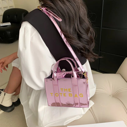 The Tote Bags For Women Crossbody Female Handbag New Solid Words Lette Leisure Large Bag Luxury Fashion Bag designer Bag for PU