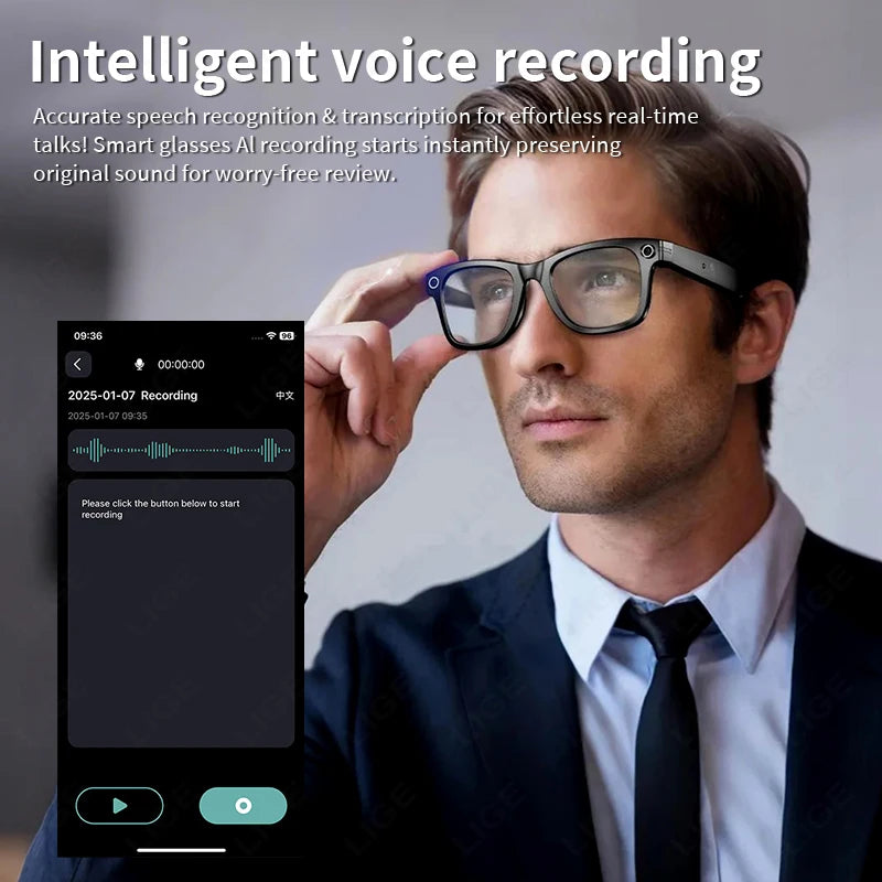 2025 New For Xiaomi Smart Glasses Photography Video AI Intelligent Interactive Translation Smart Sunglasses IOS Andirod Glasses
