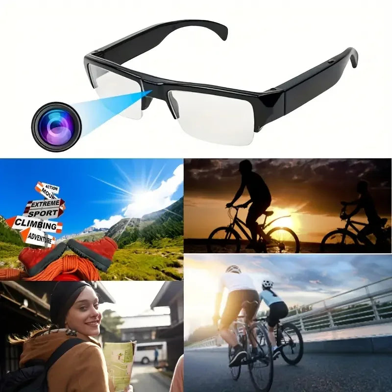 Portable 1080P HD Mini Glasses With Camera Video Recorder Wearable glasses Camera Outdoor Sports DV DVR Surveillance Camcorder