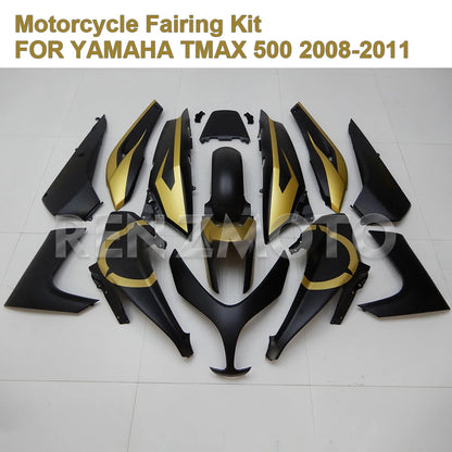 Motorcycle Fairing Set Body Kit Plastic For YAMAHA TMAX 500 T-MAX 500 2008-2011 Accessories ABS Injection Bodywork