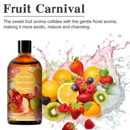 PHATOIL 100ML with Dropper Fragrance Oil For Diffuser Fruit Carnival Almond Vanilla Golden Vintage No.1 Lucifer's Letter Oils