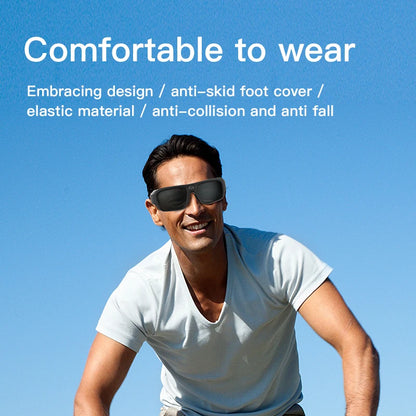 4K HD Smart Glasses Camera Mini Eyewear Camcorder for Outdoor Cycling Driving Video Recordings
