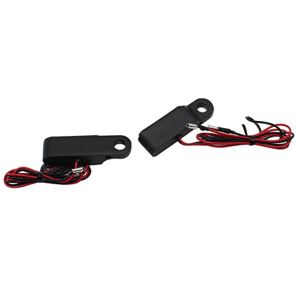 2Pcs Motorcycle Mini LED Turn Signal Running Lights Amber White Blinker Indicators Lamps For Harley Davidson Touring Accessories