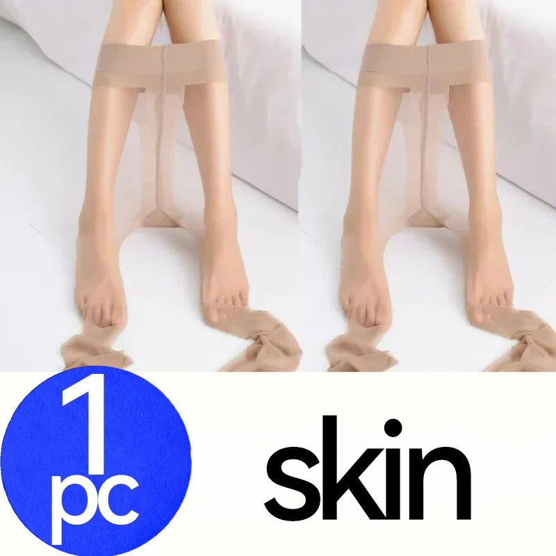 1/4Pcs 0D Stockings Women Skin Color Tights Tear Resistant Anti-cored Hook Wire Pantyhose Black Socks Slim Ultra Thin Leggings