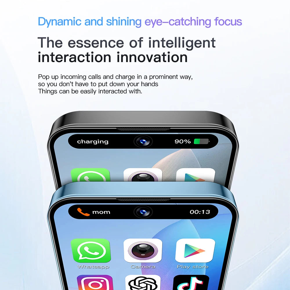 SOYES XS19 3.88" Mini Smartphone 2GB RAM 16GB ROM Android10.0 Face Recognition Unlock 3G Small Mobile Phone