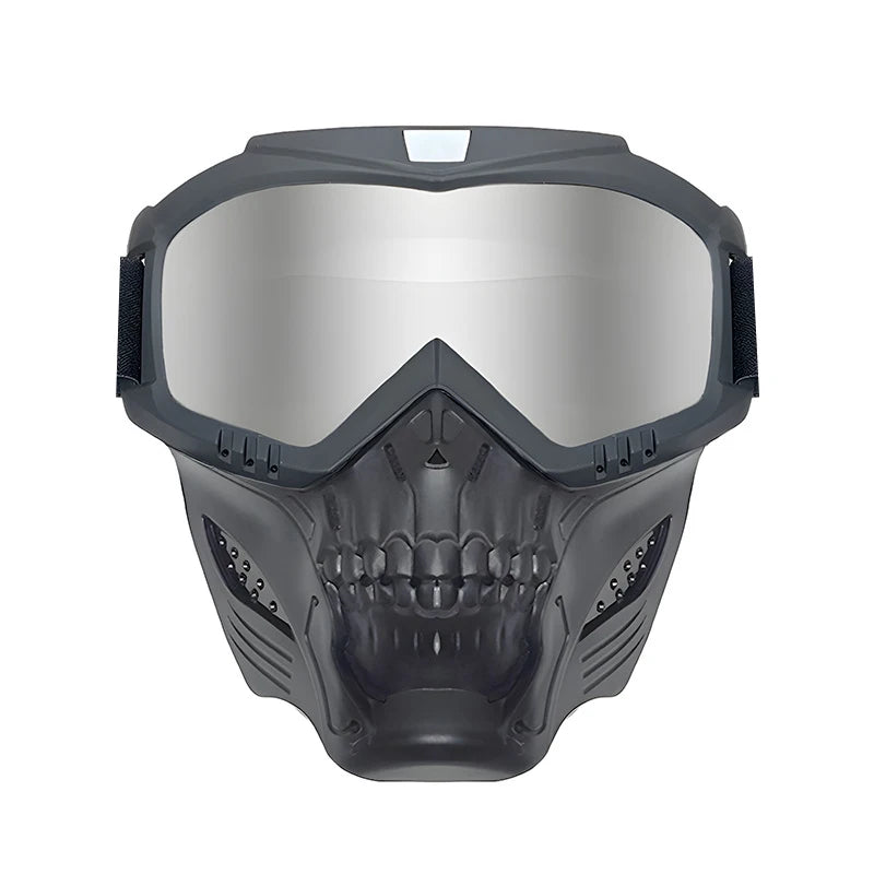 Windproof Motorcycle Goggles Mask Explosion Proof Dirt Bike Motocross CS War Game Paintball Hunting Tactical Mask