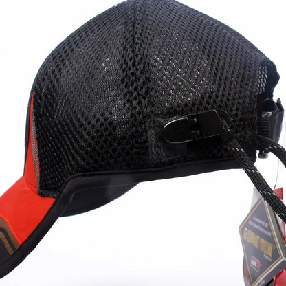 Fly Fishing Caps Fishing Hat Quick Dry Adjustable Outdoor Waterproof Sports Baseball Caps UV Protection Hat With Clip for Men