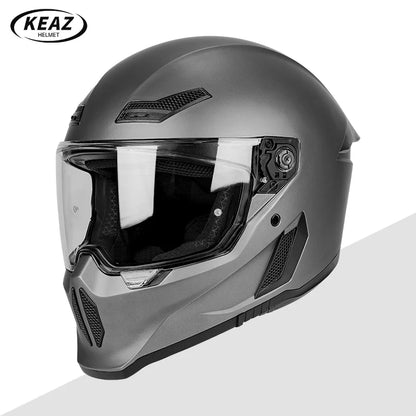 Motorcycle Helmet All-Season Universal Retro Men's Bike Racing Street Bike Riding Running Motorcycle Riding Safety Helmets