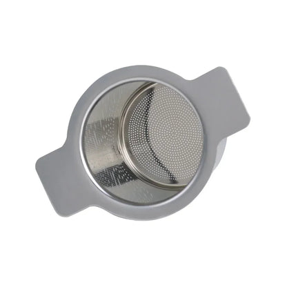 Loose Leaf Tea Infuser Stainless Steel Double Handle With Lid Fine Mesh Coffee Filter Hanging Cup Leak Proof Strainer‌