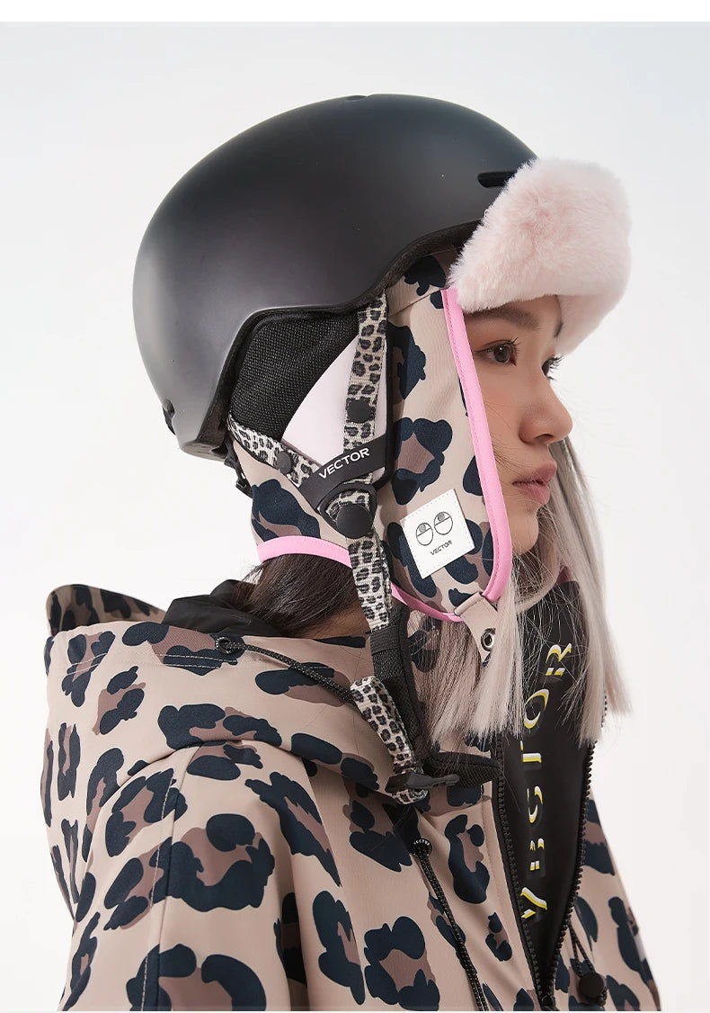 VECTOR Ski Helmet Safety Integrally-Molded Snowboard Helmet Motorcycle RemovableSkiing Snow Husband Men Women Child Kids