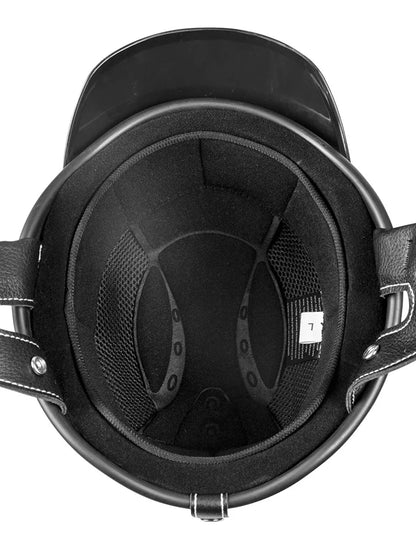 Motorcycle Half Helmet Vintage Motorbike Helmets Men Women Unisex Scooter Four Seasons Helmet Motocross Open Face Helmet S-XL