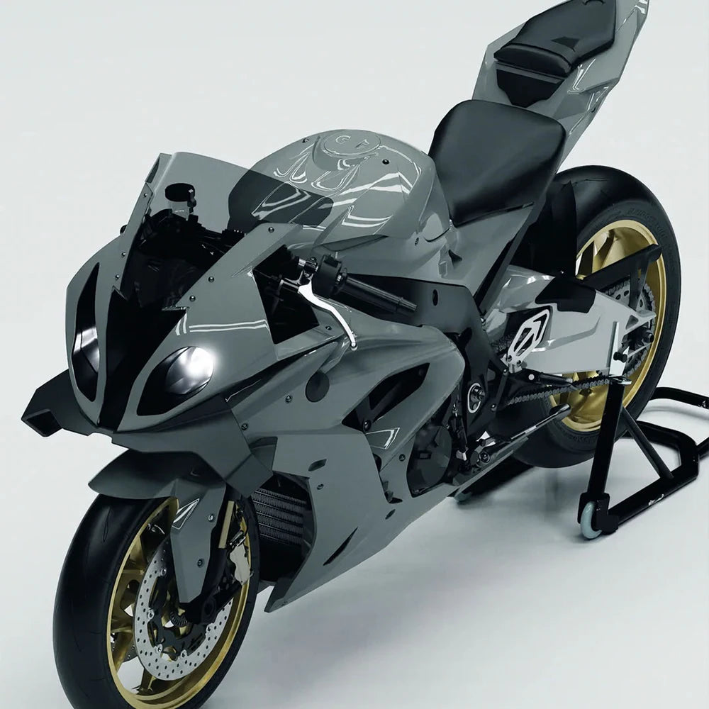 For BMW S1000RR 2015-2018 Wind Wing Aerodynamics Fairing Winglets GP WING Motorcycle Front Spoiler Lower spoiler Front Lip