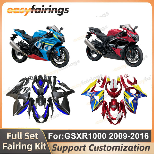 Motorcycle  Kits for SUZUKI GSXR1000 GSX1000R 2009 2010 2011 2012 2013 2014 2015 2016 GSXR 1000 K9 Bodywork full fairing kit