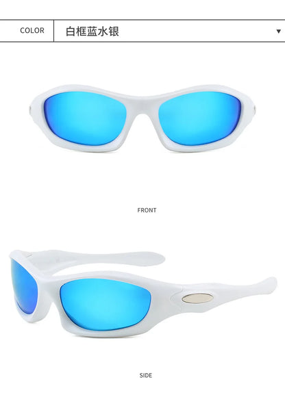 Retro Oval Round Frame Sunglasses 2026 New Outdoor Cycling Driving Sun Glasses Vintage Style UV400 Protection Unisex