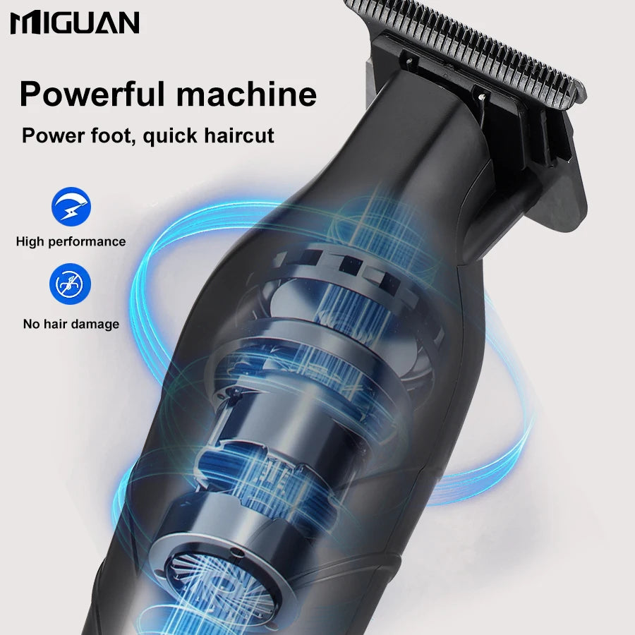 Electric hair clipper, professional hair cutting tool, with 4 limit combs, USB charging, men's hair cutting tool