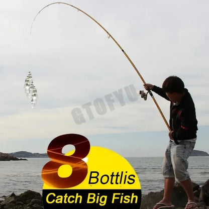 3.3M 3.6M 3.9M 4.2M Carp Rod 35kg Surf Fishing Rod Portable Travel Surf Spinning Rod 3 Piece Carbon Fiber Saltwater Fishing Pole
