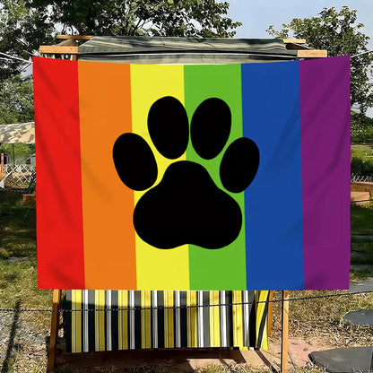 Furry Pride flag Suitable For Party Club Outdoor Interior Wall Decoration Banner Fans Gift
