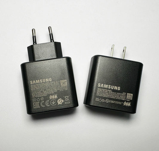 Original Samsung 45W Charger Fast Charging Type C PD Cargador Galaxy S26 S25 Ultra 24 Plus S23 S22 A56 Tab S11 For iPhone Google