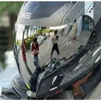Qike Helmet FP02 Ghost Face Helmet Motorcycle Helmet Lenses Riding Equipments Visor Replacement Parts