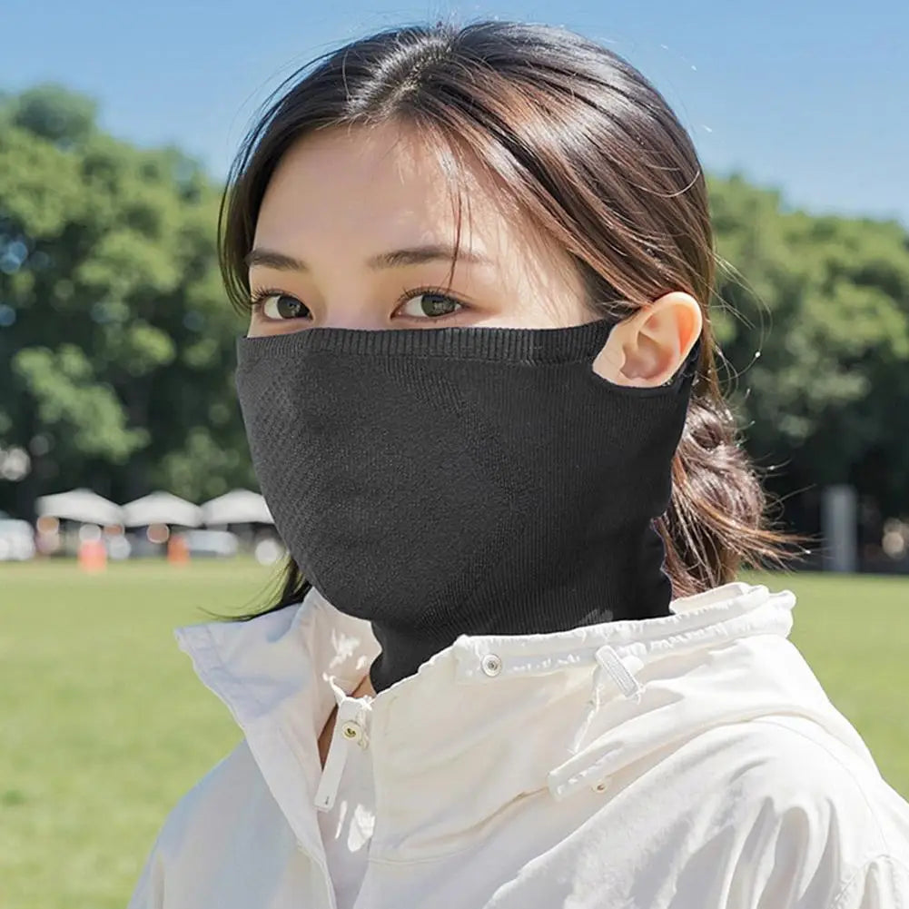 Cycling Face Mask Absorb Sweat Breathable Fishing Training Sport UV Face Scarf Neck Gaiter Summer Face Bandana Safety protection